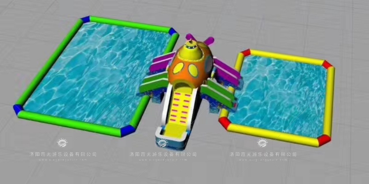 崆峒深海潜艇儿童乐园充气游泳池